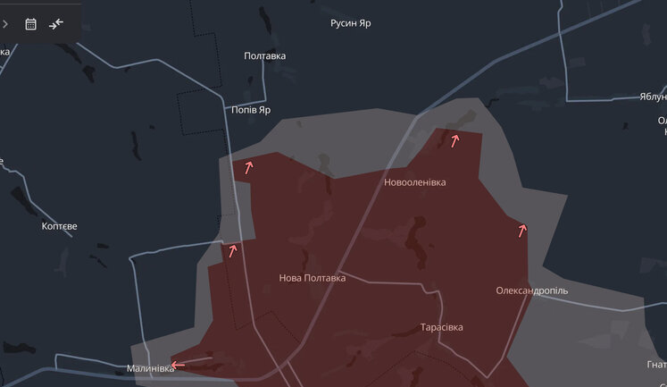 Enemy has advanced near Popovyi Yar, Dachne, and Romanivka in Donetsk region – DeepState. MAPS