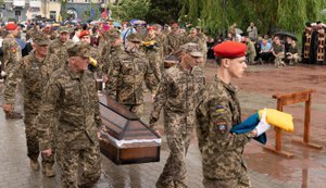 В Тернополе простились с семью неизвестными Героями, – ОВА. ФОТО