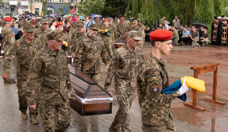В Тернополе простились с семью неизвестными Героями, – ОВА. ФОТО