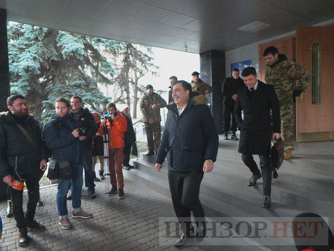 Саакашвілі перебував на допиті в СБУ 4 години 03