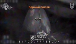 Безпілотник 3 ОШБр влучив в намет з окупантами: "Лягли спати, а прокинулися у пеклі". ВIДЕО
