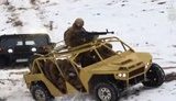National Guardsmen tested all-terrain vehicle developed by volunteers. VIDEO