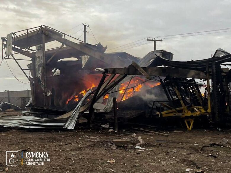 Shahid attack on Sumy region on 29 May 2025