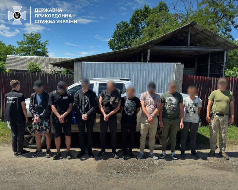 Затримано порушників кордону