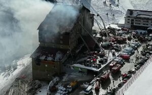 У Туреччині сталася пожежа на гірськолижному курорті