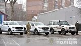 Нацгвардійці, які виконують завдання в ООС, отримали нові службові автомобілі. ФОТОрепортаж