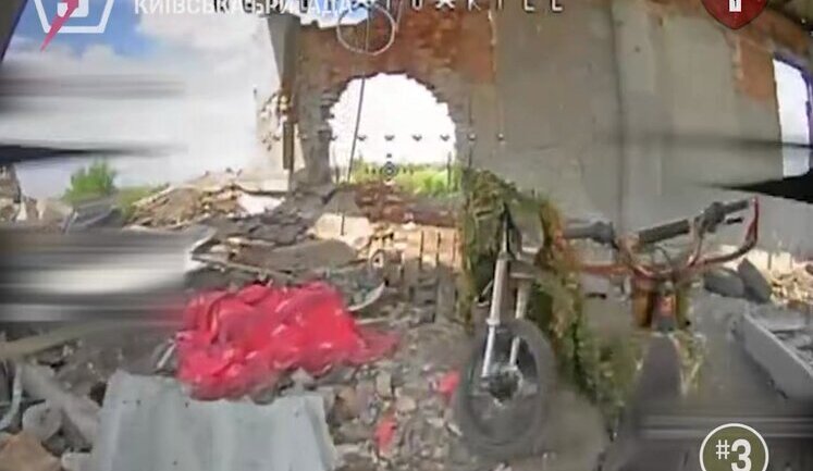 5th SAB fighters destroy occupiers’ shelter, camouflaged motorcycles, mortar position, and vehicle. VIDEO