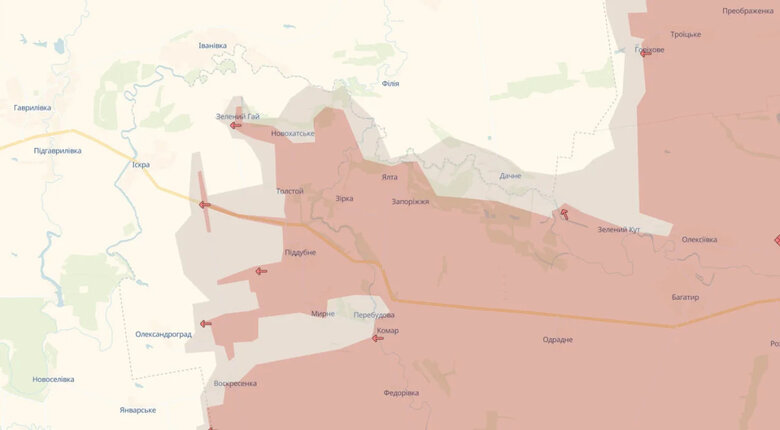 Просування ворога на Донеччині й Харківщині