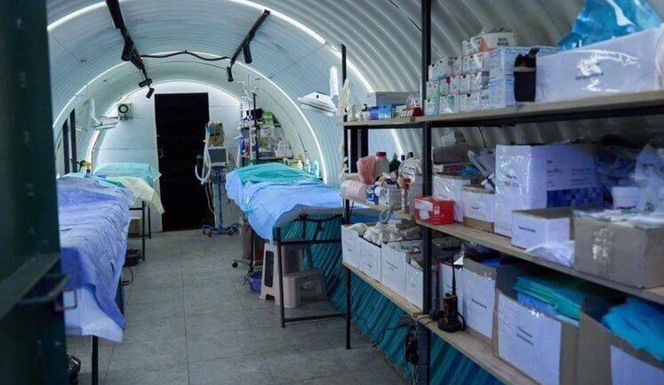 First underground hospital for wounded soldiers was built in Ukraine. PHOTOS