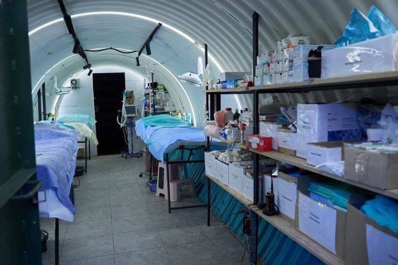 Перший підземний шпиталь для воїнів збудували в Україні