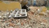 В Чернигове полностью рухнул школьный спортзал. ФОТОрепортаж