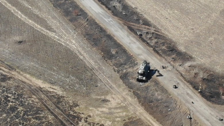 Артилерія 58-ї ОМПБр знищила колону російської техніки: Палимо з любовю, бо бригада Виговського - то суцільна любов 08