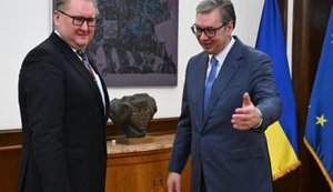 Зустріч Качки і Вучича у Сербії