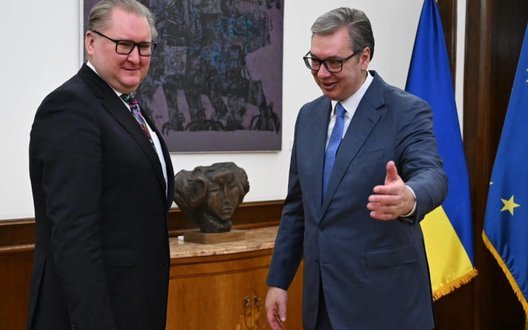 Відкриття переговорних кластерів і подальший рух в ЄС: Качка зустрівся з Вучичем у Сербії
