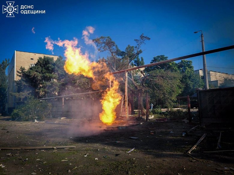 Удар по Одесі
