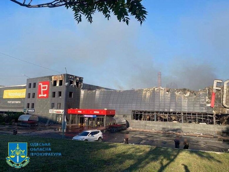 Последствия ракетной атаки на Одессу 07