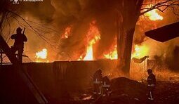 Consequences of attack on Kyiv region on 23 March 2025