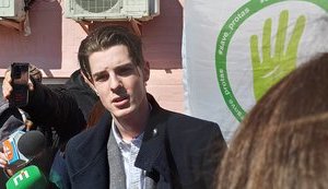 Ратушний, який протестував під ОП: Матеріали справи фантастичні. Чорні квадратики з білими крапками та протоколи без підписів. ВІДЕО+ФОТОрепортаж