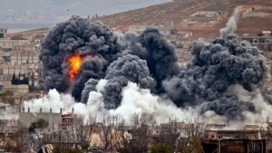 "П'ятірку всю знищили. Розкатали авіацією, вертушками, артилерією", - свідчення знищення колони найманців РФ у Сирії. АУДIО