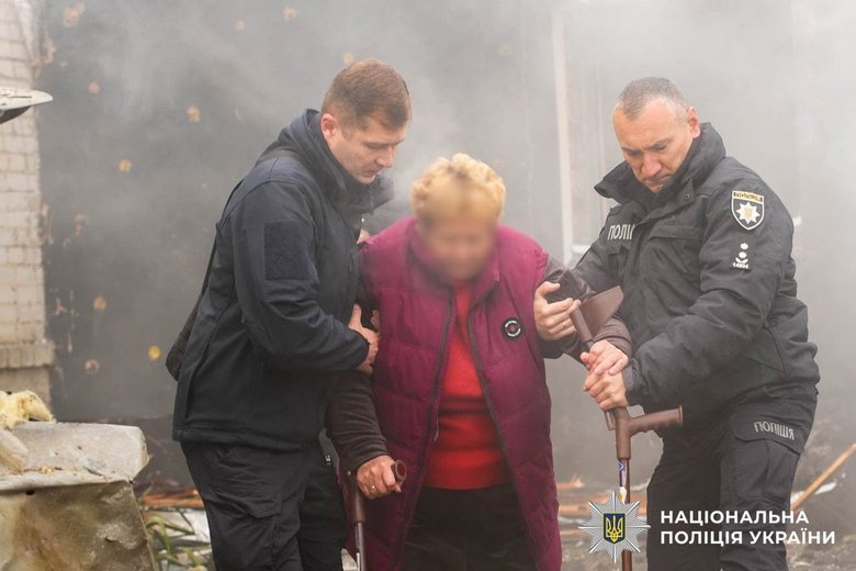 Russian attack on Rivne on 14 October – eight wounded, four hospitalised