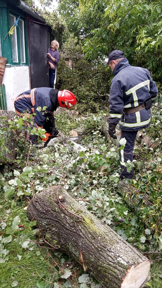 Через шквали та зливи знеструмлено і підтоплено села в Рівненській області, - ДСНС 05