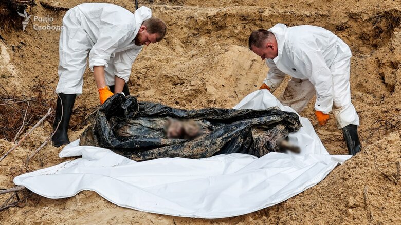 Массовые захоронения гражданских и воинов ВСУ в Изюме: Есть свидетельства об убийствах пленных 10 Массовые захоронения гражданских и воинов ВСУ в Изюме: Есть свидетельства об убийствах пленных 10