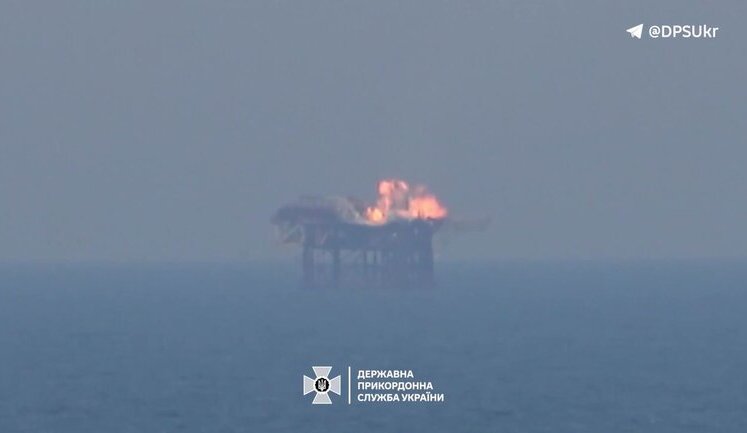 SBS showed footage of battles for gas production towers near Zmiiny. VIDEO