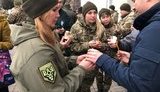 Пластуни передали Вифлеємський вогонь воїнам на передовій. ФОТО