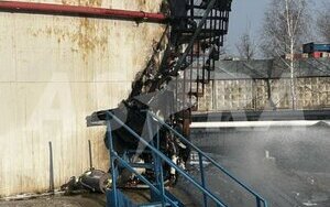 Drones attacked oil depot in Serpukhov near Moscow