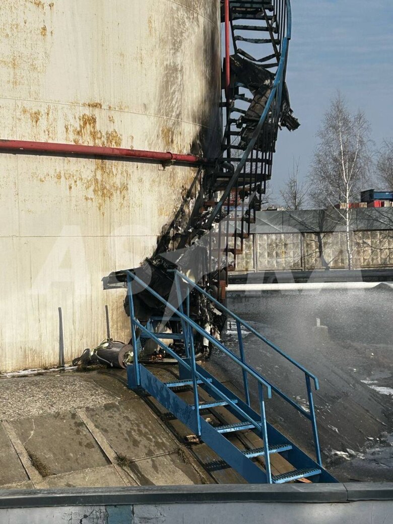 Дрони атакували нафтобазу в підмосковному Серпухові