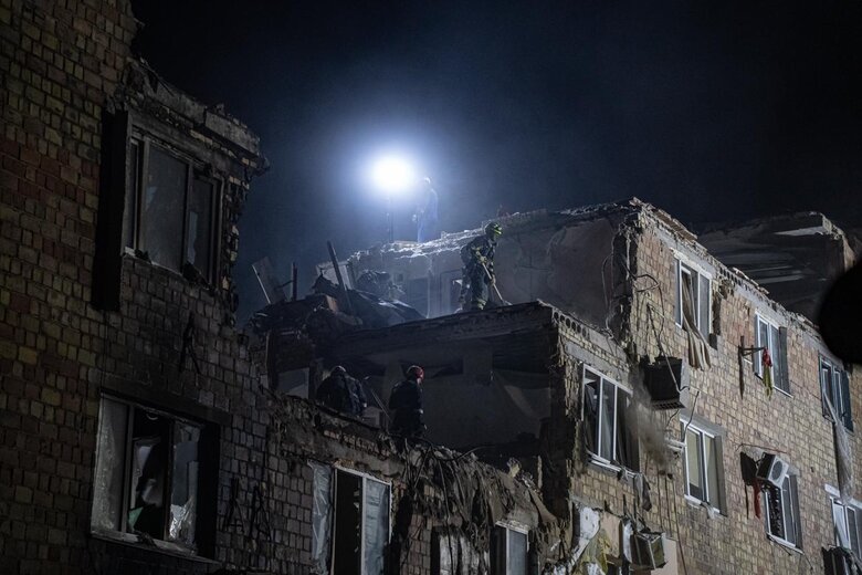 Russia's strike on Kyiv on 28 August