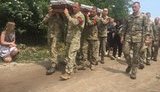 Погибшего воина 24-й бригады Богдана Коломийца проводили в последний путь на Виннитчине. ФОТОрепортаж