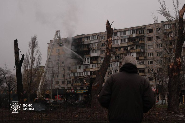 наслідки обстрілу Києва та Київщини