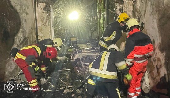 Emergency search operations at site of Russian attack in Chernihiv complete – SES. PHOTOS