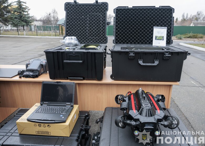 Вибухотехніки Нацполіція отримали допомогу від Німеччини