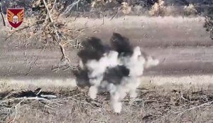 Дроны 46-й бригады уничтожили технику, блиндажи и FPV-позиции оккупантов в Запорожской области. ВИДЕО