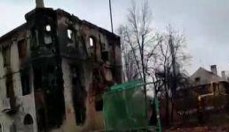 "This is a ghost city" - destroyed Vuhlehirsk after terrorists' seizure. VIDEO