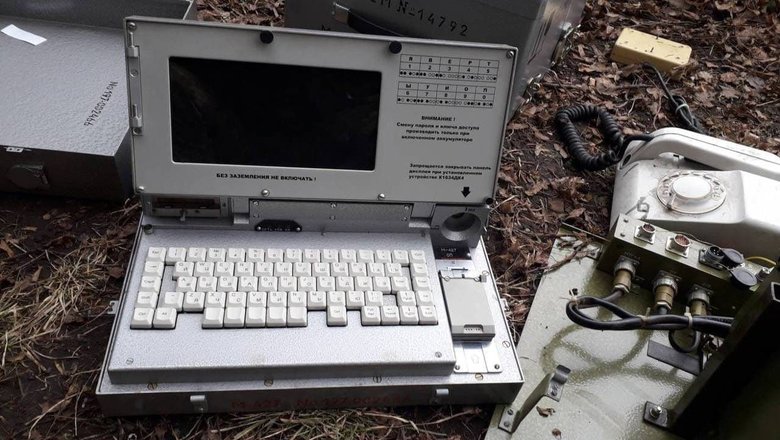 Захоплена секретна апаратура документування російських окупантів, - Київська ОВА 03