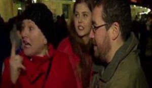 "Наших русских сейчас в Латвии долбят такие же идиоты", - сторонники Путина устроили истерику из-за проукраинской акции протеста в Лондоне. ВИДЕО