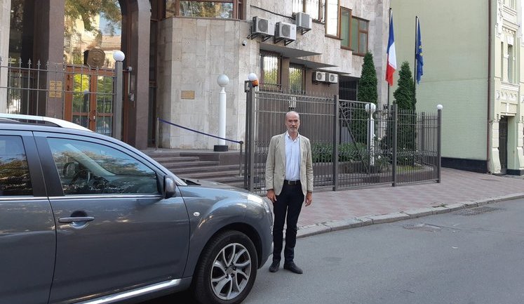 New French ambassador arrives in Kyiv. PHOTO