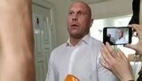 "Пошли со мной в туалет, я тебе там расскажу... А, дружочек?" - кандидат наук Кива после защиты диссертации, предложил журналисту уединиться. ВИДЕО