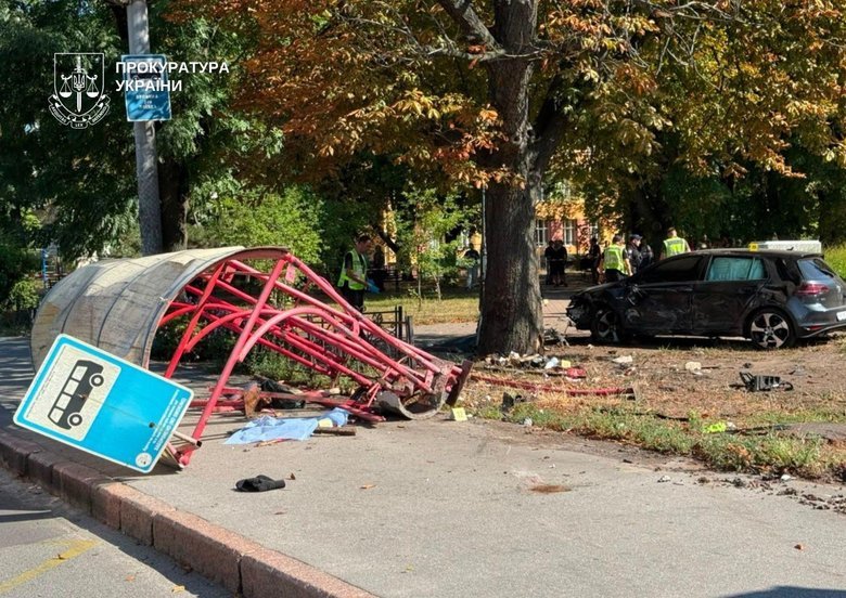 Road traffic accident in Kyiv on 19 August 2026