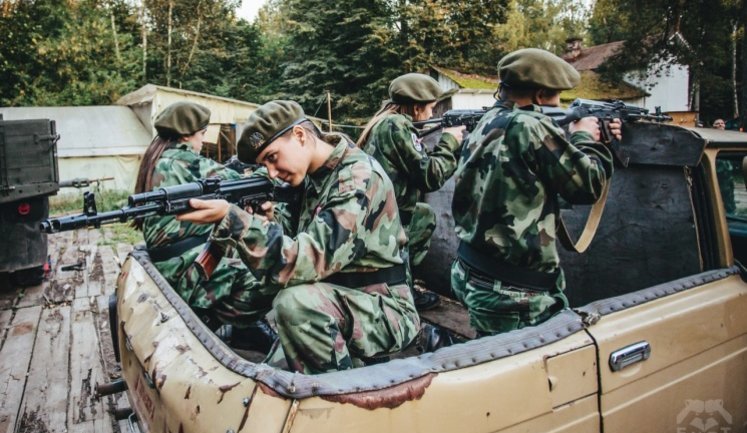Teens from several countries trained by Russian neo-Nazi militants, participants of Donbas fighting. PHOTOS