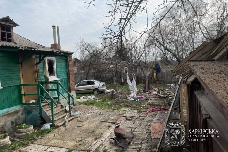 У Харків після удару дронів по Немишлянському району зафіксовано поранення 70-річного чоловіка та пошкодження житлових будинків.