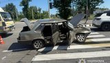 Three children injured in Kharkiv traffic accident