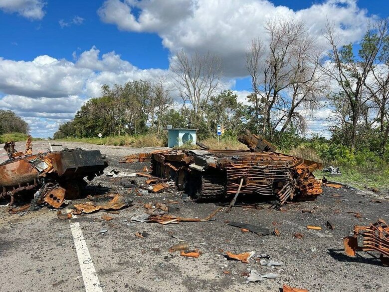 ЗСУ знищили з Javelin російський танк Т-72Б3М Вагнер на Харківщині 02