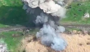 Бійці 93 ОМБр знищили міст та укриття окупантів за допомогою наземного дрона. ВIДЕО