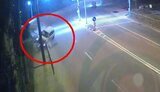 Subaru перекинувся і врізався в стовп у Дніпрі: четверо постраждалих. ВІДЕО камер спостереження