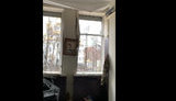 Разрушенный кабинет помощника начальника Нацполиции Харьковщины Маркова после сегодняшнего ракетного удара войск РФ. ВИДЕО