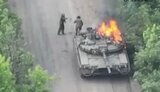 танк,рус,горить
